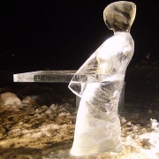 Jääskulptuurid autor Kalle Pruuden / Ice sculptures, author Kalle Pruuden